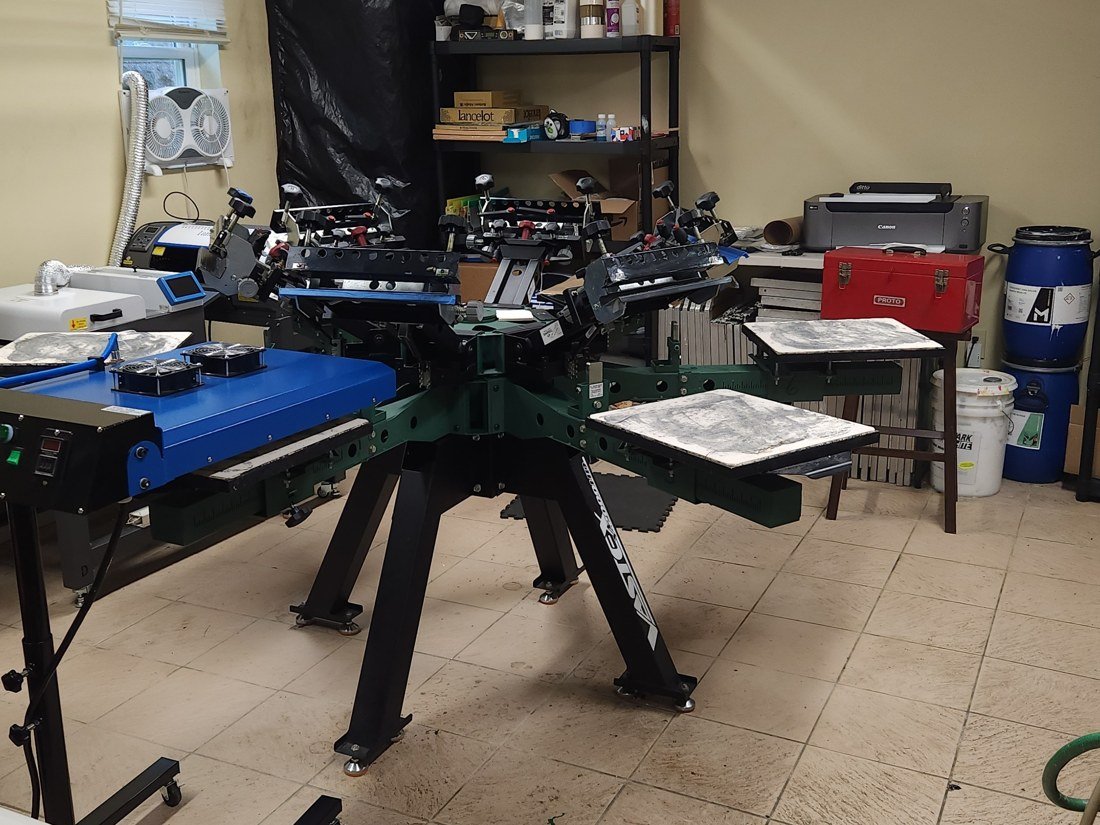 Endless Ink Printing shop with six-color press
